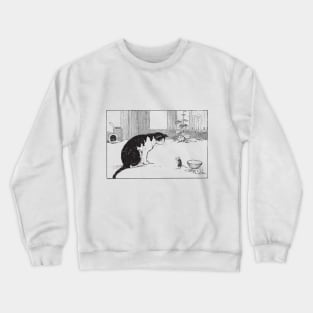 cat and mouse Crewneck Sweatshirt